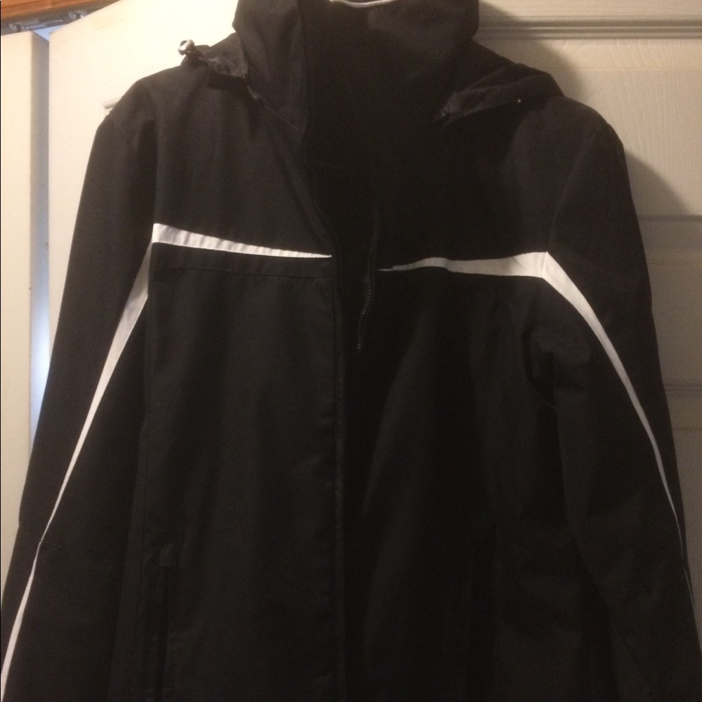 Black winter coat